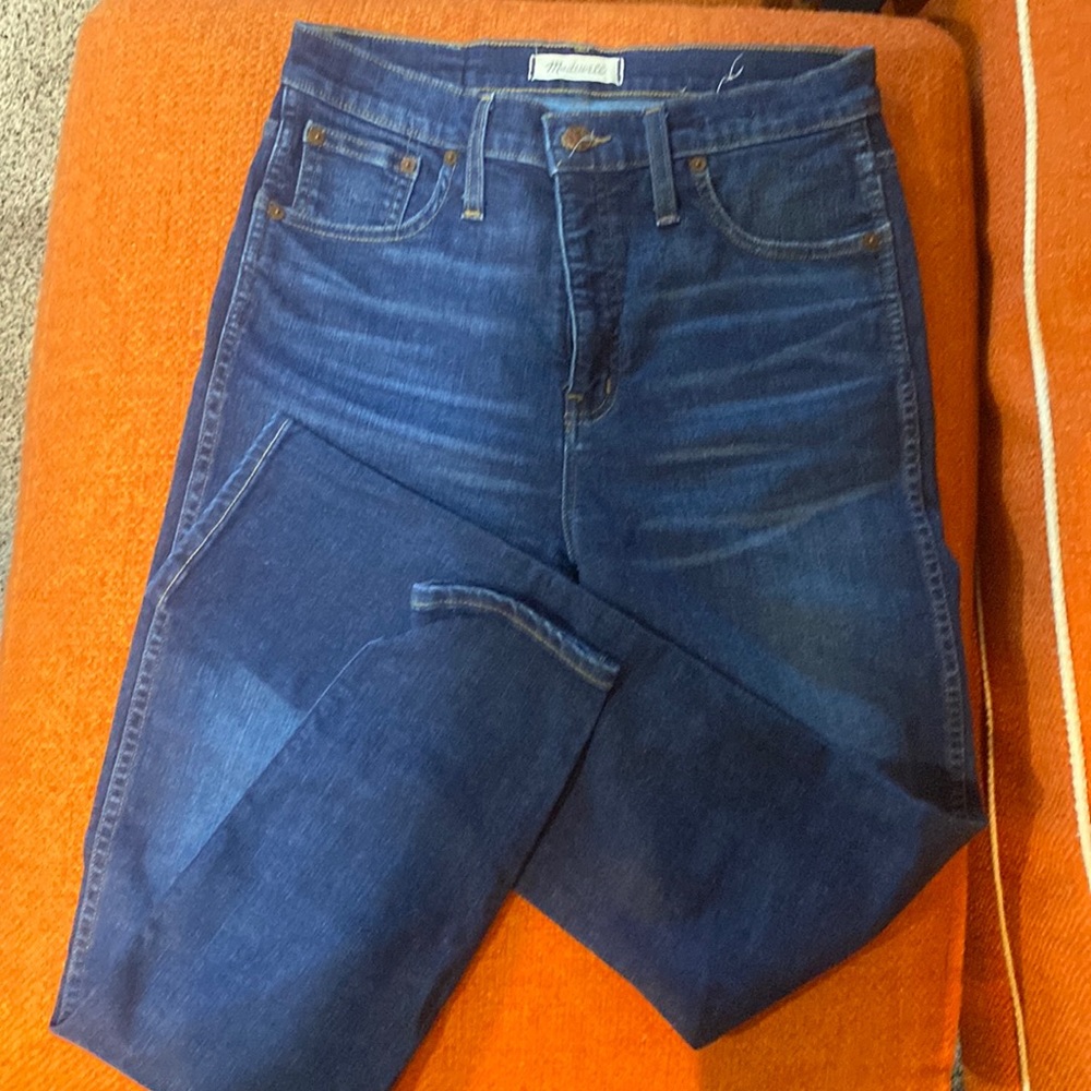 Madewell skinny jeans 10” rise size 29